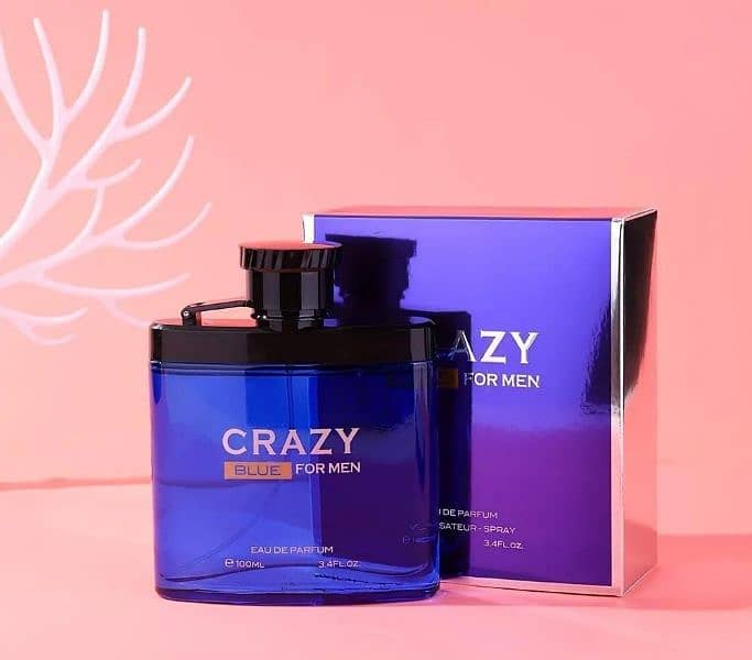 Crazy Blue For Men long Lasting Perfume 0