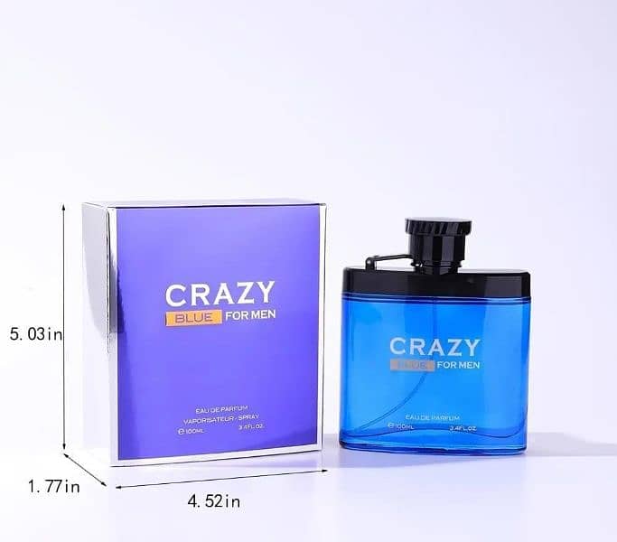 Crazy Blue For Men long Lasting Perfume 2