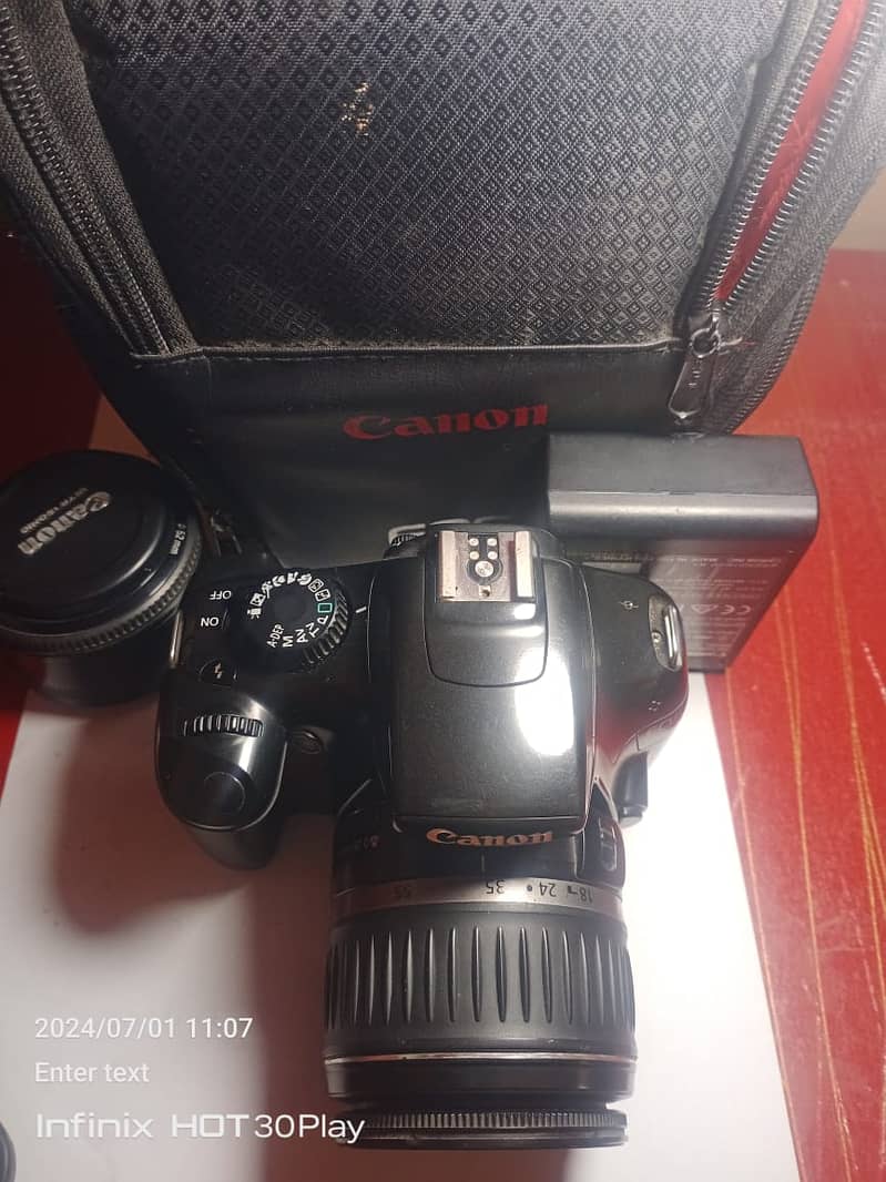DSLR CAMERA 1100D WITH KIT LENS Canon EOS 1100D | Kiss X50 | Rebel Dig 7