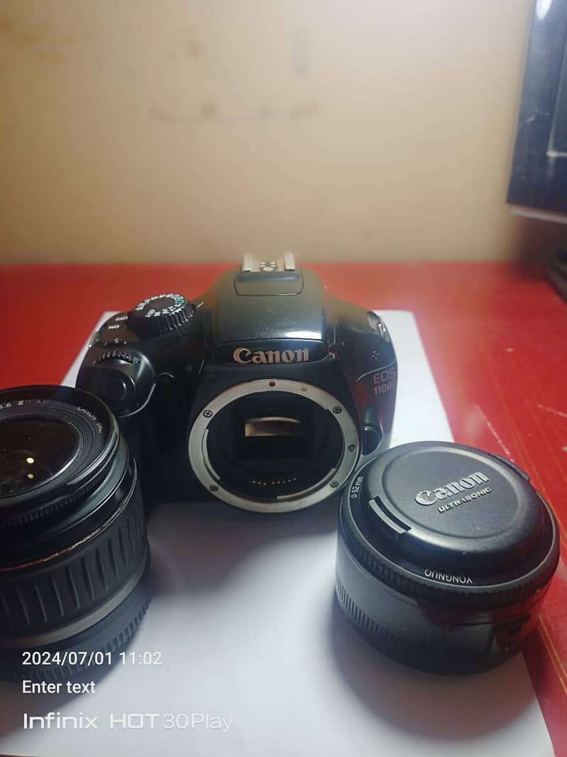 DSLR CAMERA 1100D WITH KIT LENS Canon EOS 1100D | Kiss X50 | Rebel Dig 8