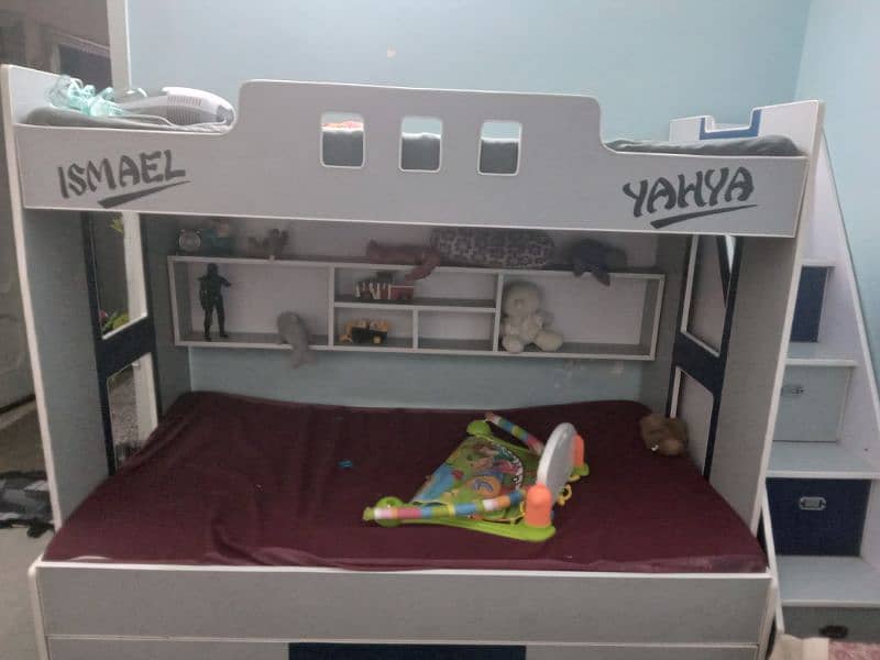 tripple bunk bedTrippel Bunker Bed/Bunker Bed/Wooden Bed/Furniture 1