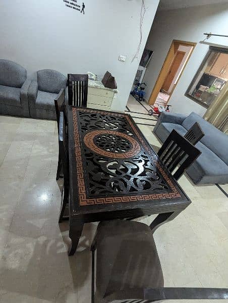 Six Seater Dining table 1