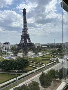 2 Bed Apartment Fully Furnished For Rent At Very Ideal Location Facing Eiffel Tower In Bahria Town Lahore