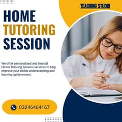 HOME TUTORING SESSION…. . Contact: 03246464167(whatapp + phone) 0