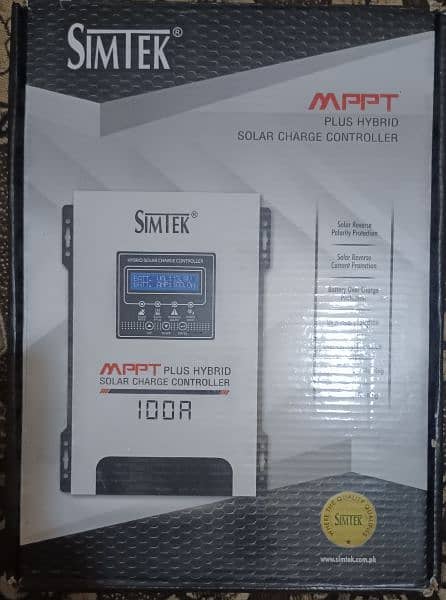 Simtek MPPT Hybrid Solar Controller 70/100A. 0