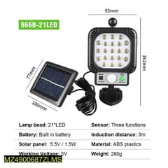 Solar Lamp Motion Sensor Wall Light Delivery available 0