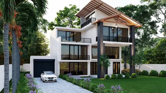 3D Designing Interior & Exterior 8