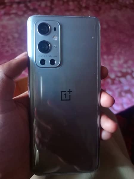 oneplus 9pro 8/256 double sim permanent pta just small dot edge side p 1