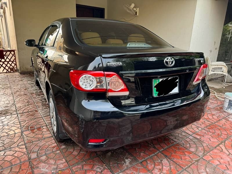 Toyota Corolla XLI 2013 end registration 2014 2