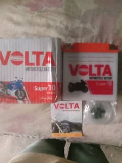 Volta 12 volt battery New 9 ampere