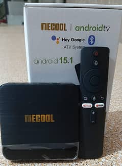 MeCool Android tv box With Voice Google & Bluetooth built-in