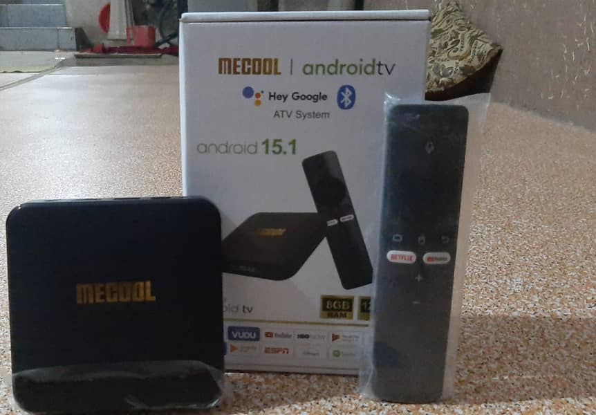 MeCool Android tv box With Voice Google & Bluetooth built-in 6