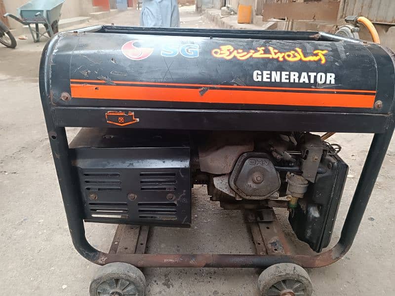 25 liter petrol generator 2nd hand 5kv 1