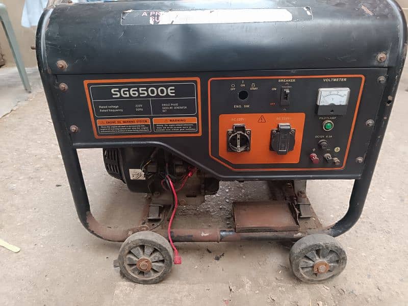 25 liter petrol generator 2nd hand 5kv 3
