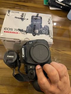 Canon 700D with 18/55 lens