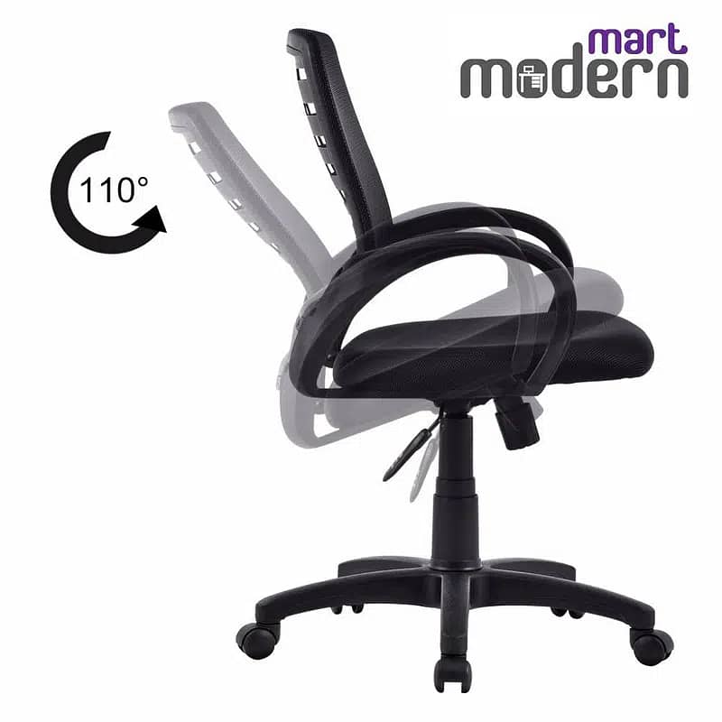 low back revolving office chair office furniture in karachi 2