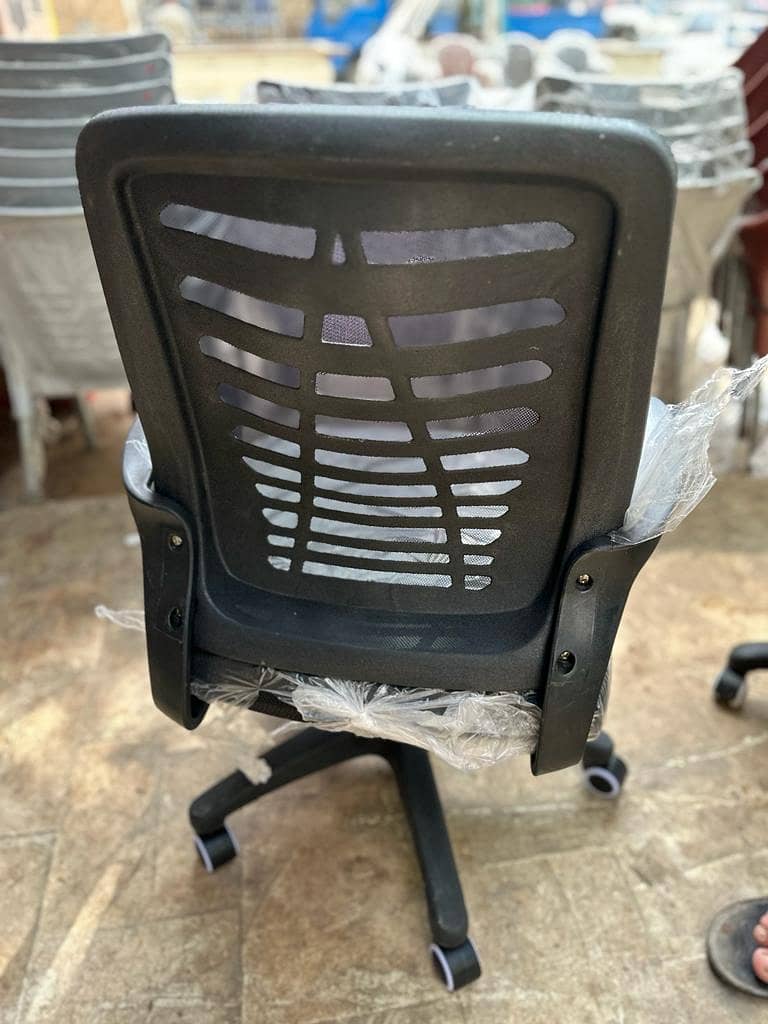 low back revolving office chair office furniture in karachi 6