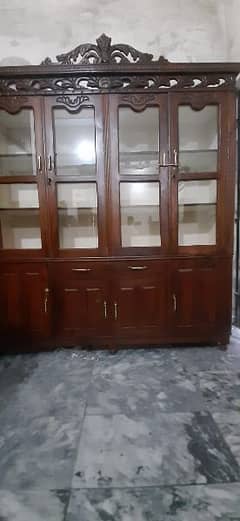 furniture ( king size bed with side tables, dressing table,showcase