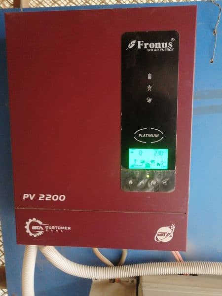 fronus pv2200 model 0