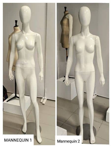 Fashion Display Mannequins(Dummies) For Sale 1