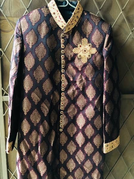 sherwani brand new condition 3