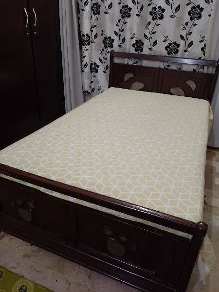 2 Single Beds With Matress 4x6 , Panda Design 7