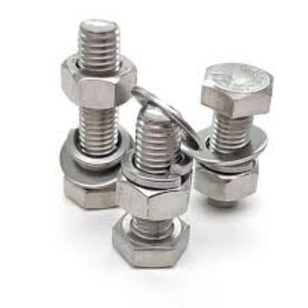 Solar Nut Bolts ( Rustproof 304 grade ) 3