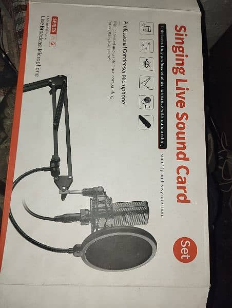 mic & sound card final price 14000 . . 0319  922 69 56 1