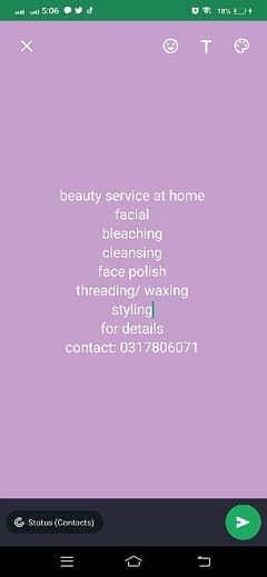 beauty services