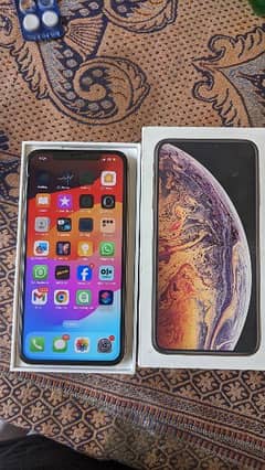iphone XSMAX pta approved dual sim with box 0