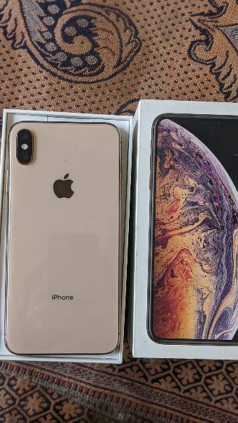 iphone XSMAX pta approved dual sim with box 3