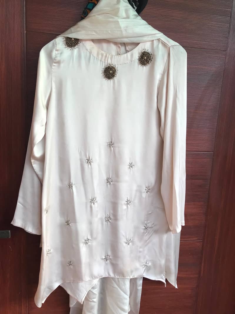Sweet16 silk article - size medium dress with silk dupatta 3
