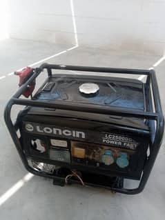 Loncin 2.5kva used generator good condition