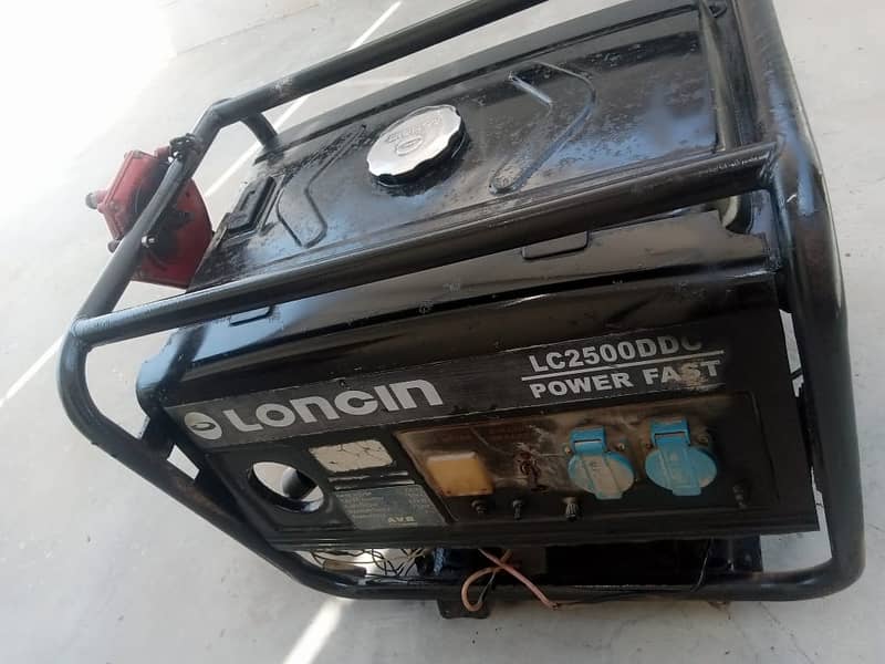 Loncin 2.5kva used generator good condition 4