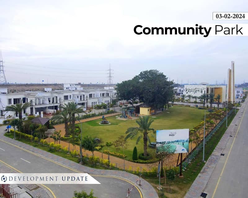 1 Kanal (6480) Residential Installments Plot File Available For Sale In Lahore Smart City. 7