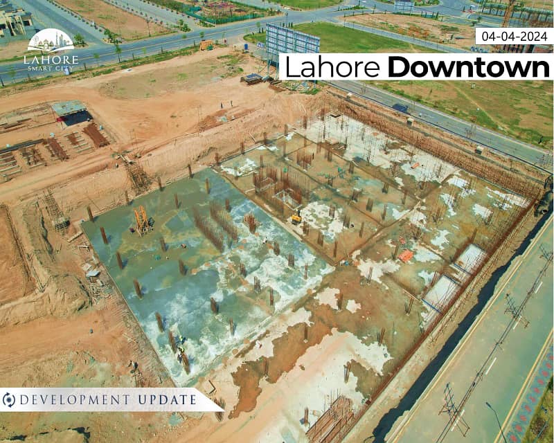 1 Kanal (6480) Residential Installments Plot File Available For Sale In Lahore Smart City. 11