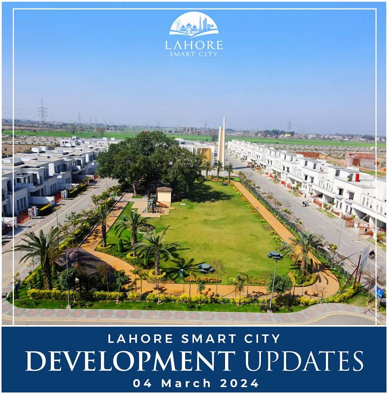 1 Kanal (6480) Residential Installments Plot File Available For Sale In Lahore Smart City. 12