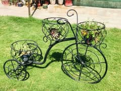 wrought iron cycle decoration