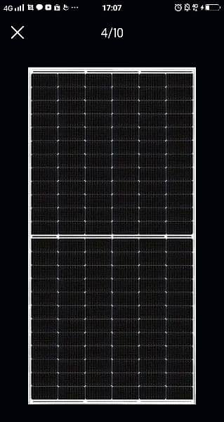 Canadian solar mono crystalline perc 550watt 6