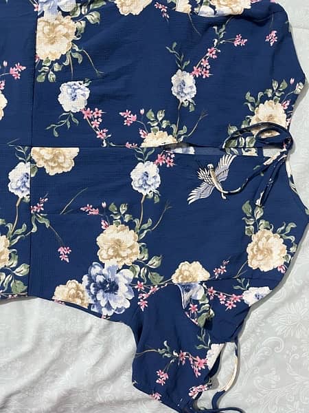 blue floral dress 1