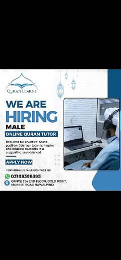 Looking Online Quran Tutor Male and Females