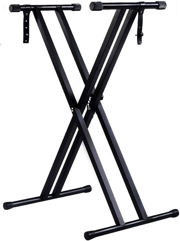 High Quality Double-X Piano Stand Aluminum Metal Professional Folding 3