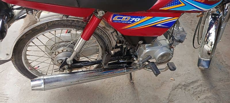 Honda CD 70 2019 new condition original 13000 Kilo meter 1