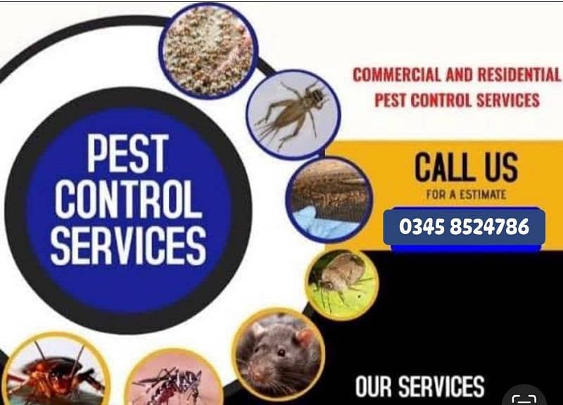 Pest Control/Termite deemak Control/Mosquito Spray/Fumigation 0