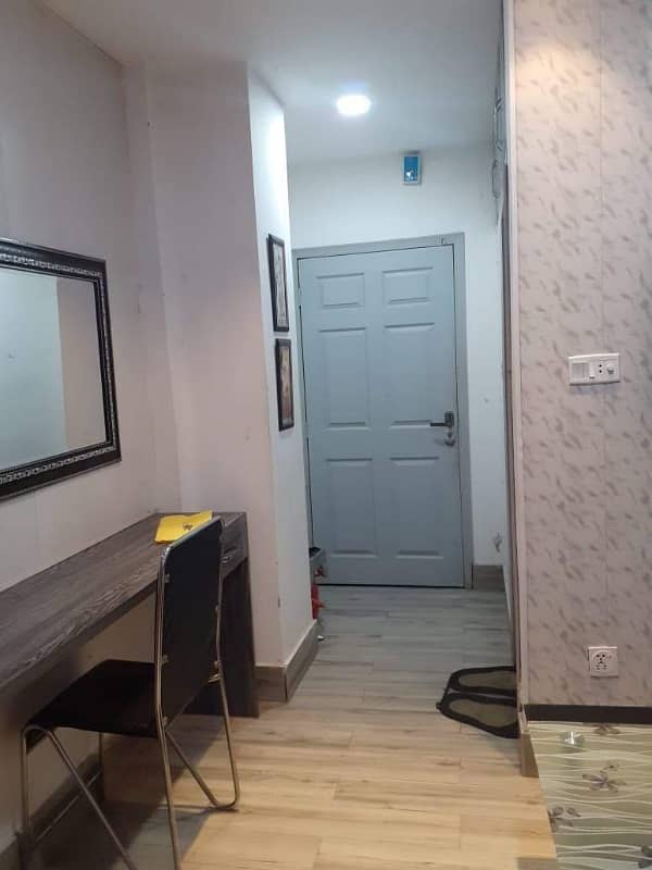 1 bedroom fully furnished apartment available for rent in Civic Center Bahria town Rawalpindi 2