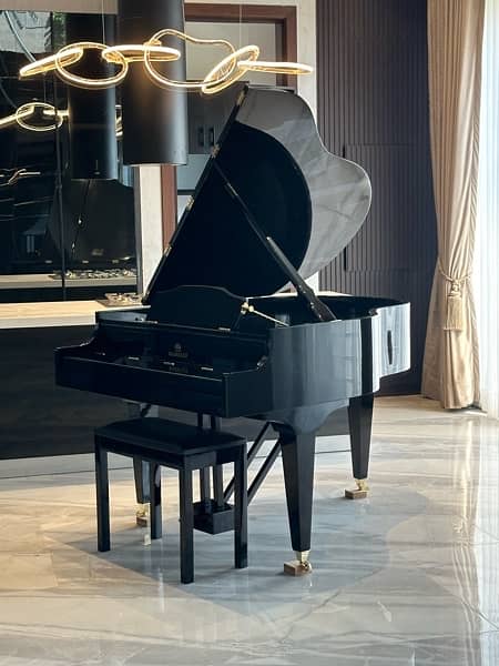 Bassclef Baby Grand Piano / pool table / sofa / keyboards / piano 8