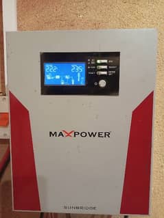 Max Power 1.2kv solar inverter with 545w plate