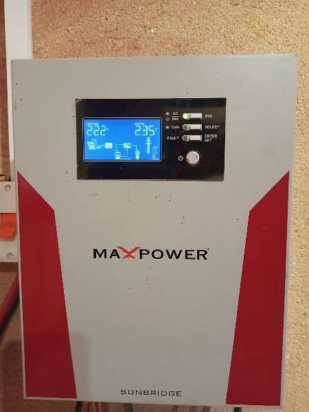 Max Power 1.2kv solar inverter with 545w plate 0