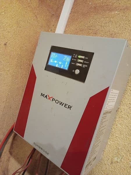 Max Power 1.2kv solar inverter with 545w plate 1