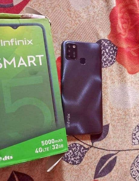 Infinix Smart 5 with box Whatsapp 03152715712 0